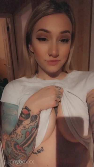 I know Mondays can suck, but my tits should help a little...