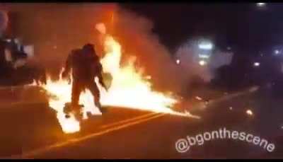 A very fire dance