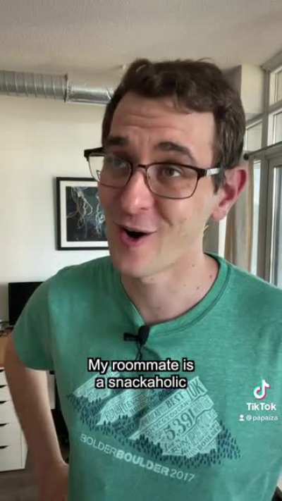 When your cat is your roommate