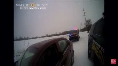 “I could use a hug” police help distressed young man