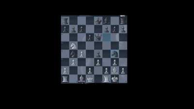 Today's low effort meme/eyebleach - I played as the white pieces (audio warning lmao)