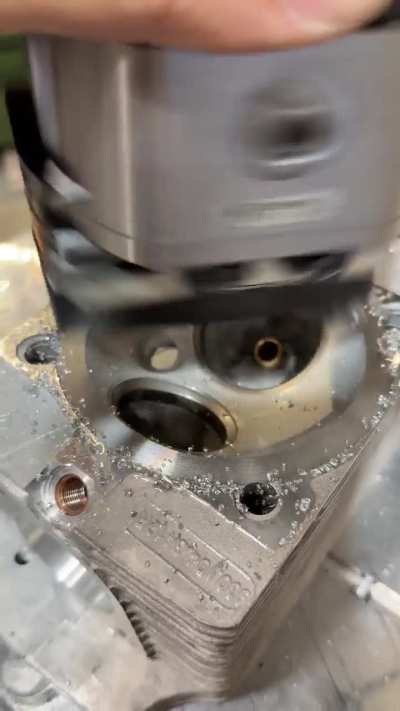 Resurfacing Aircooled Heads