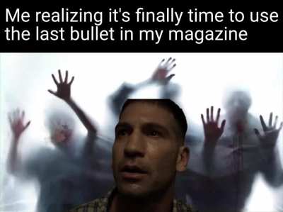 One bullet left...