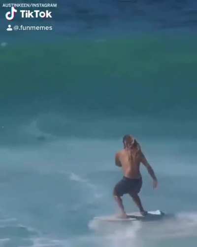 Então é assim que surfa?