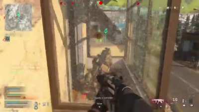 They didn't expect me coming from the window I guess
