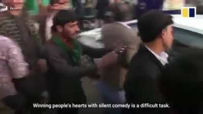 Pakistan’s ‘Charlie Chaplin’ uses comedy to lift spirits during Covid-19 pandemic