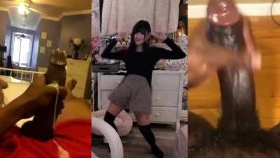 AriaSaki loves dancing for BBC on stream