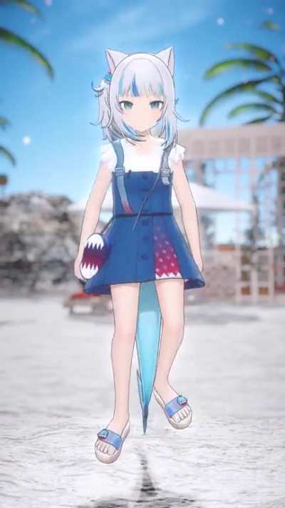 Gura's BBoomBBoom 【MMD】