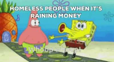 Cloudy with a chance of money