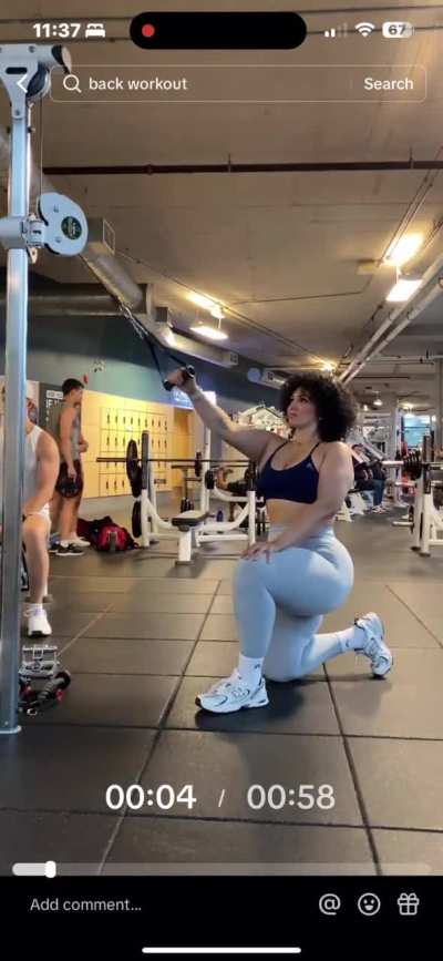 Strong booty