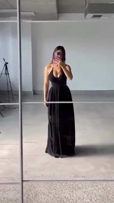Trying On Dresses