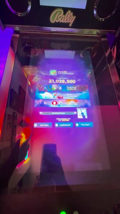 Event 1 Ball Challenge Scared Stiff issue