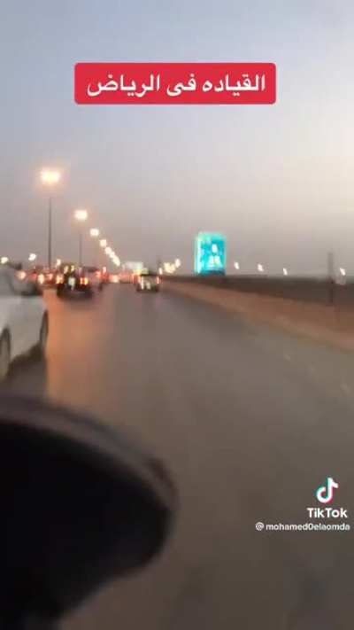 Driving in Riyadh be like :