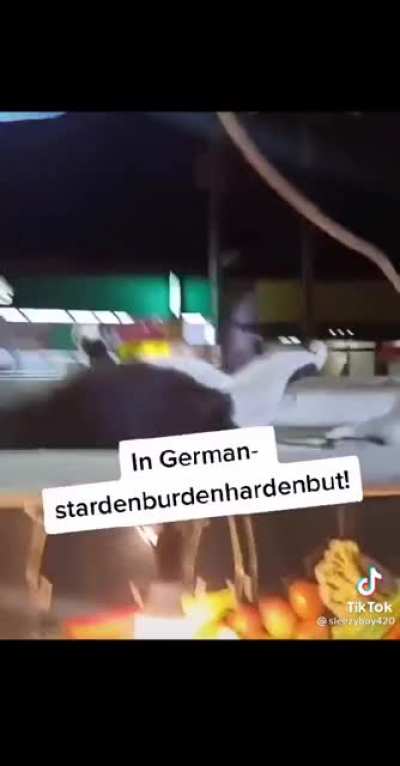 German always works..
