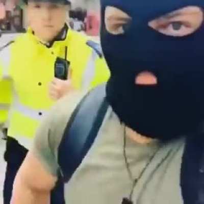 The police can be really helpful when you politely ask them for direction