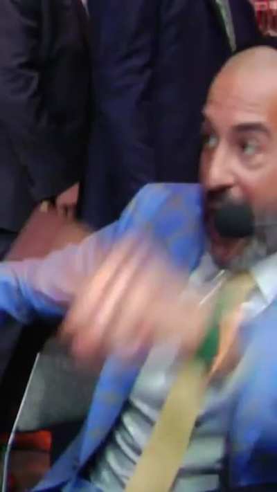 Commentary team’s reaction to Izzy’s KO over Alex Pereira