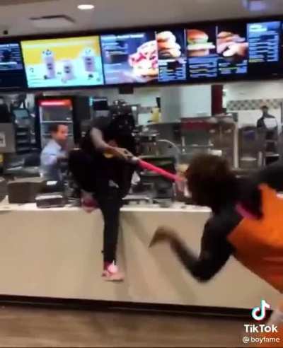 Hood brawl