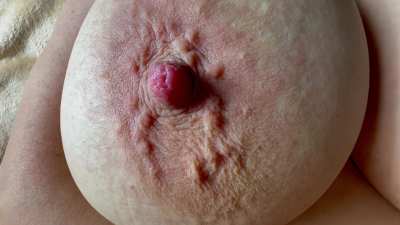 My pink nipple hard in few seconds
