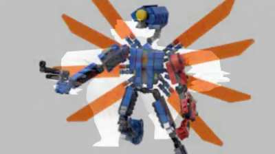 Minos Prime is saying somethings but even he doesn't know what he's saying