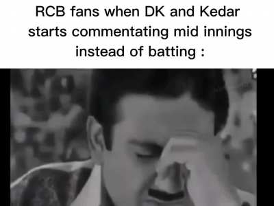 RCB preparing a commentary panel