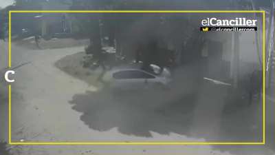 El video del choque de la novia de la Pepona