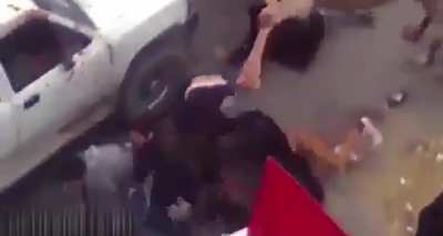 Camel fights till last moment