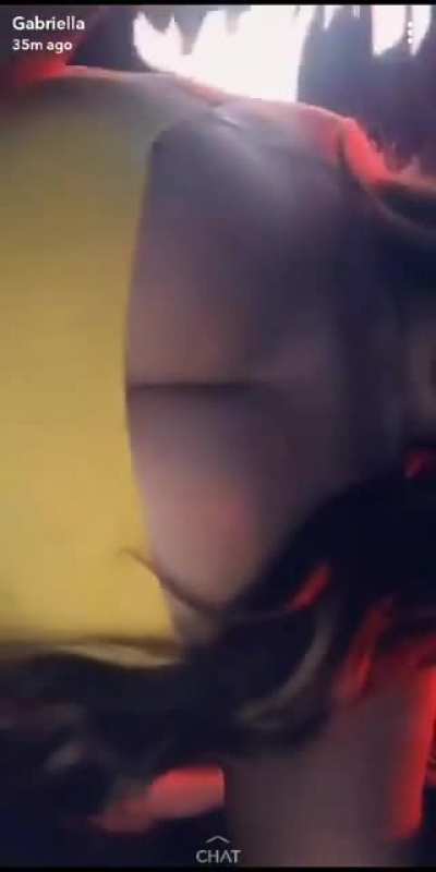 From her Snapchat.
