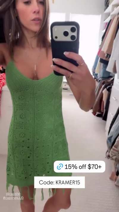 Cupshe haul - green dress