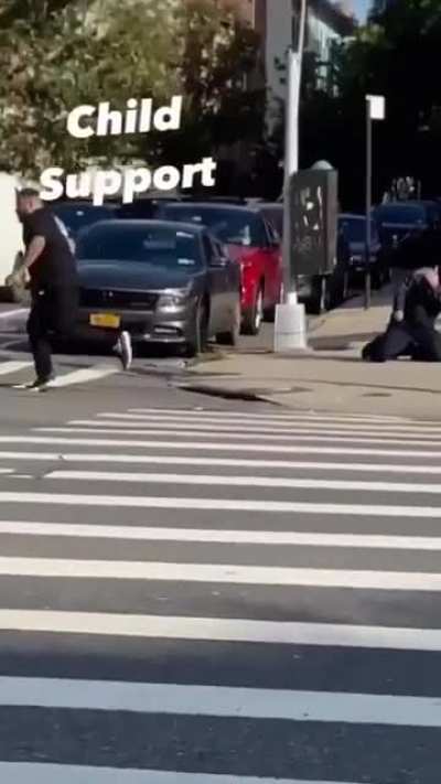 Broke his ankles