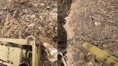 GoPro footage from a Ukrainian military officer shows fighting on the frontlines near Liptsi, Kharkiv region. Group Two [Spring 2024]