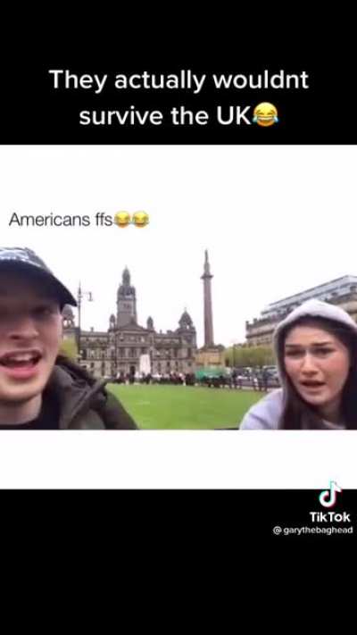 American tries to impress a Scottish girl...