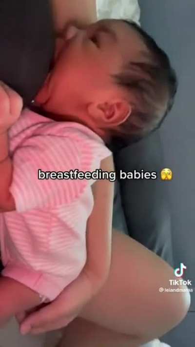 Breastfeeding babies