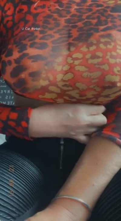 Camouflage milf natural drop