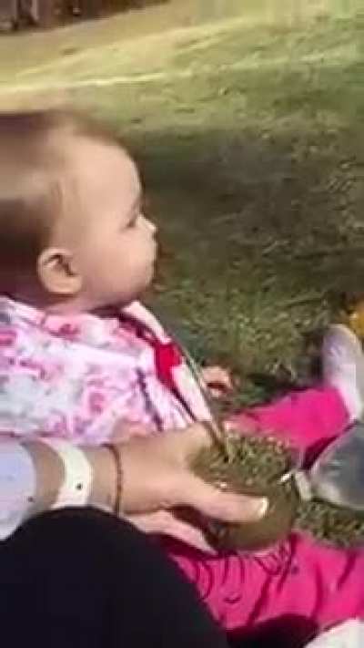 I don’t think the baby likes it
