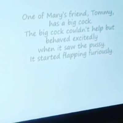 mary has a little pussy