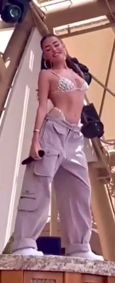 Stunning dance moves