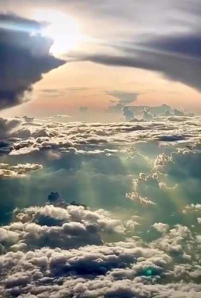 Amazing sea of clouds