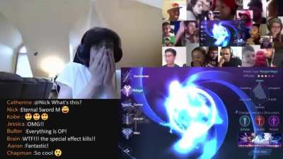A mobile game company stole videos of people reacting out of context, including Npesta, to promote their shitty game. How desperate could you be to resort to doing scummy things like this?