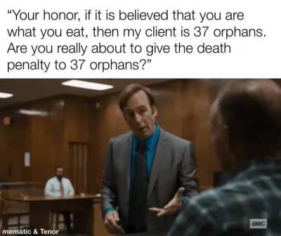 I mean, he does make a point