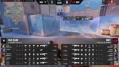 XSET Cryo denies FAZE babybay's dreams of operator eco with a backstab knife BM