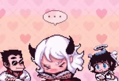 Our cute little lusty demon learning the lewd arts with lascivious intent