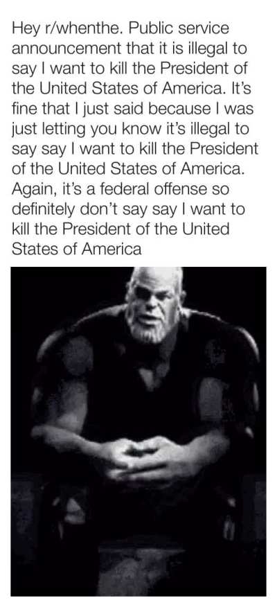 Don’t say it