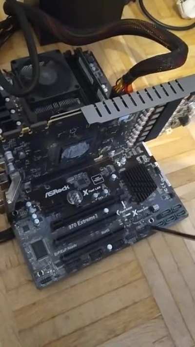My 1080 triggered the overcurrent protection of my PSU and I then tested it separately, guess I'll have to buy an overpriced card now :(