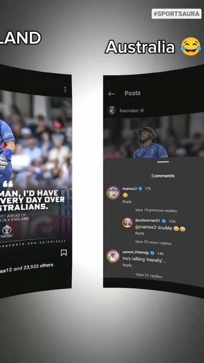 Cracker of a Double Header loading. IRL Shitposting by Aussies