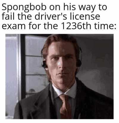 This time he'll pass for sure 👍🏻