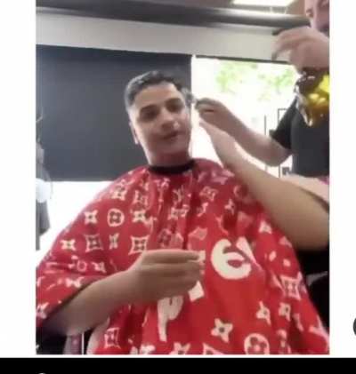 Never ending SPRAY when getting a haircut