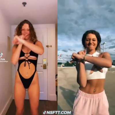 Falesha Faye Split Screen TikTok Compilation