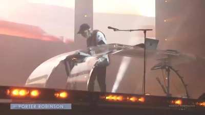 The one and only time Porter played Polygon Dust