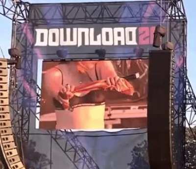 From her performance with Skindred at download fest