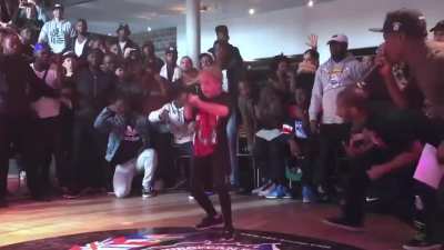Little girl crushes hip hop dance competition